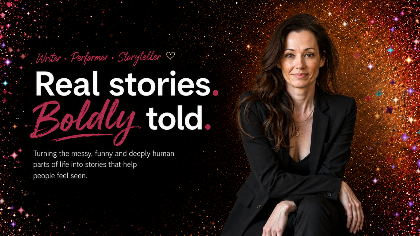 Kelly Ledger — Writer, Performer, Storyteller. Real stories. Boldly told.